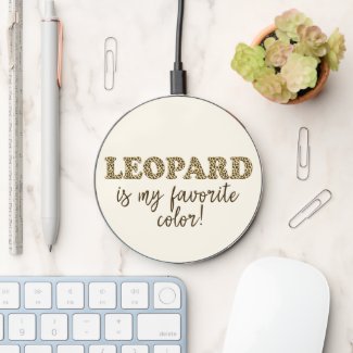 Leopard is my favorite color! Fun Leopard Print