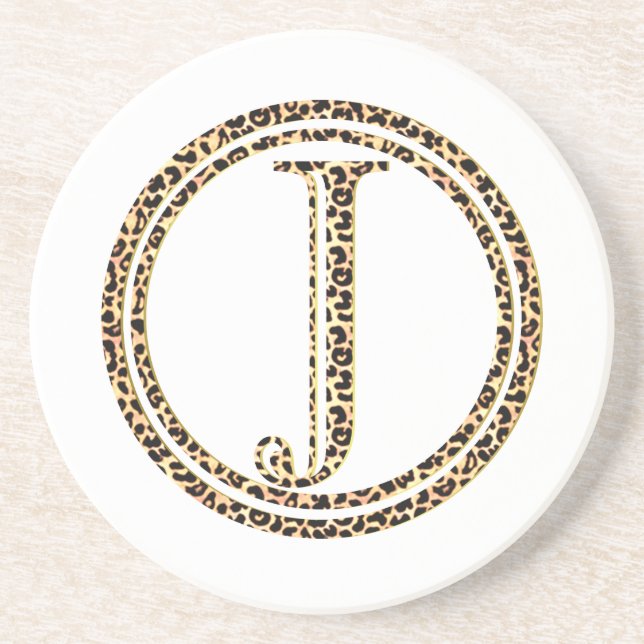 Leopard J Coaster (Front)