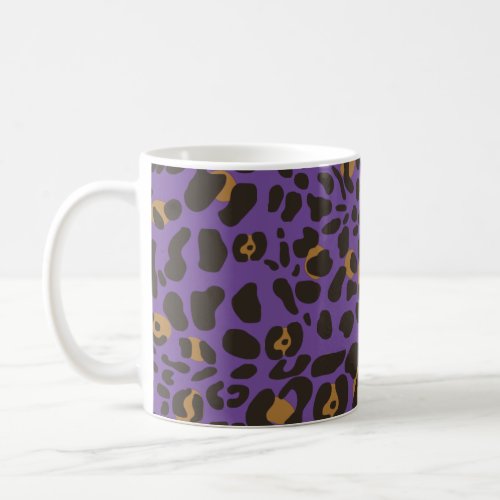 Leopard Jaguar Animal Print Pattern Coffee Mug