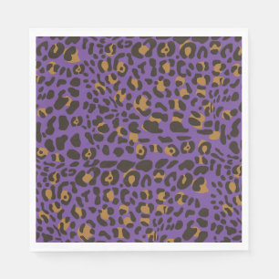 Leopard Jaguar Animal Print Pattern Napkins