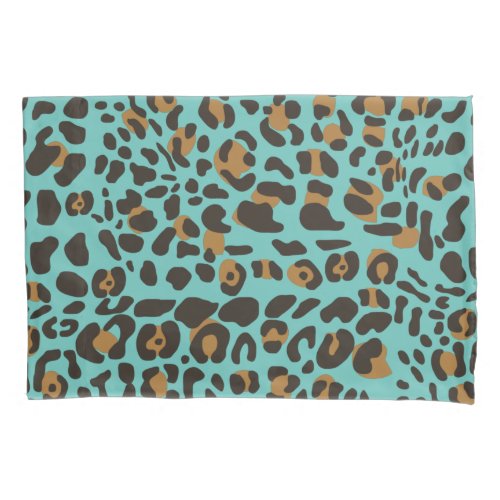 Leopard Jaguar Animal Print Pattern Pillow Case