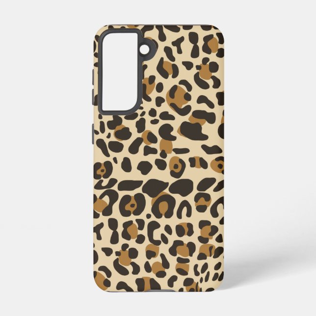 Leopard Jaguar Animal Print Pattern  Samsung Galaxy Case (Back)
