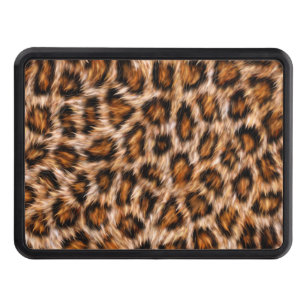Leopard Jaguar Cat Brown Fur Pattern-24609 Hitch Cover