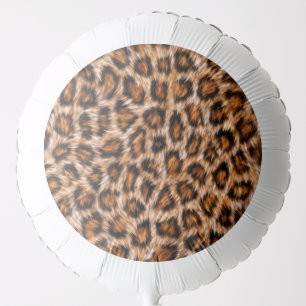 Leopard Jaguar Cat Brown Fur Pattern Balloon