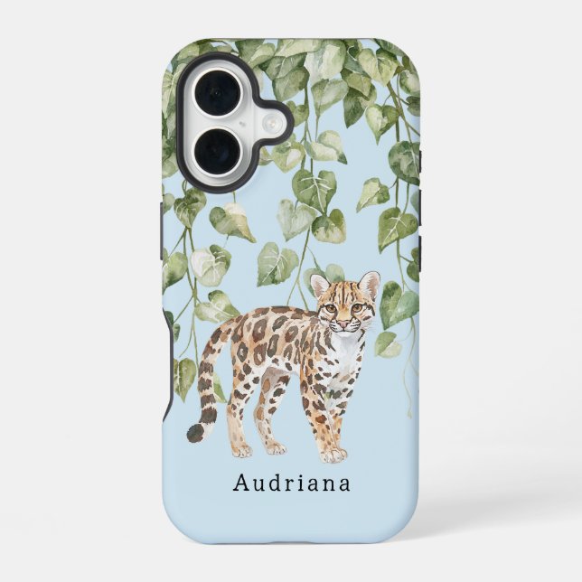 Leopard Jungle Animal  Iphone Case (Back)