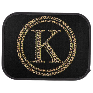 Leopard K Car Floor Mat