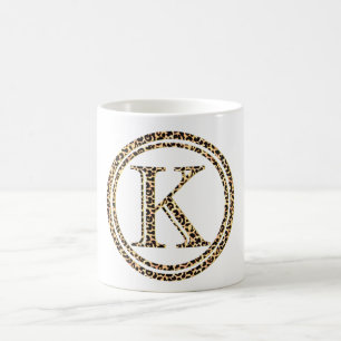 Leopard K Coffee Mug