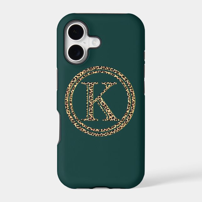 Leopard K Iphone Case (Back)