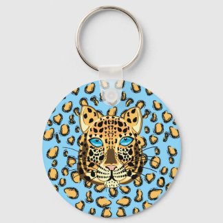 Leopard Keychain