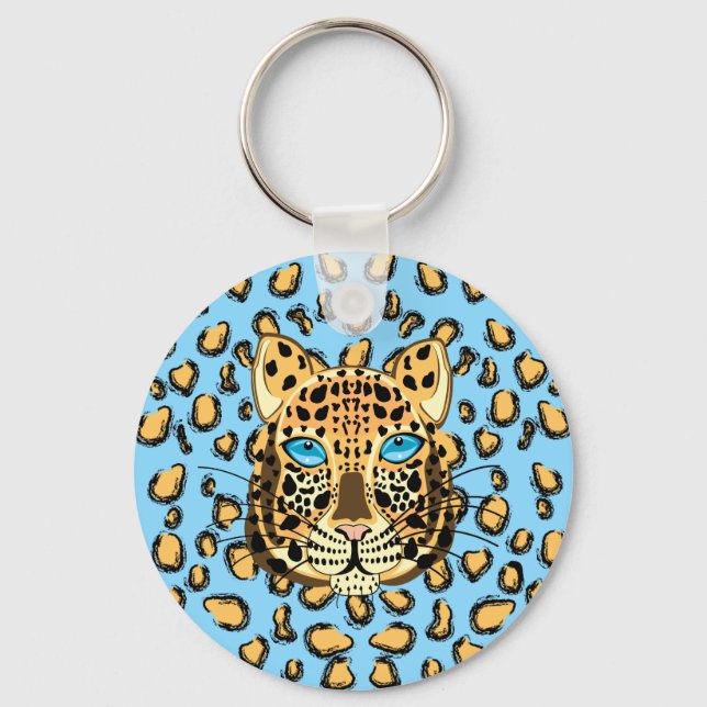 Leopard Keychain (Front)
