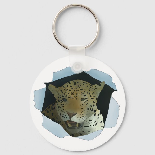 Leopard  keychain (Front)
