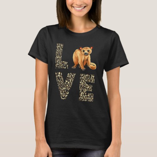 Leopard Kinkajou Love Honey Bear Night Walker Kink T_Shirt