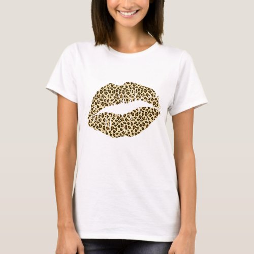 Leopard Kiss T_Shirt