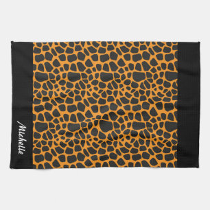 leopard kitchen towel