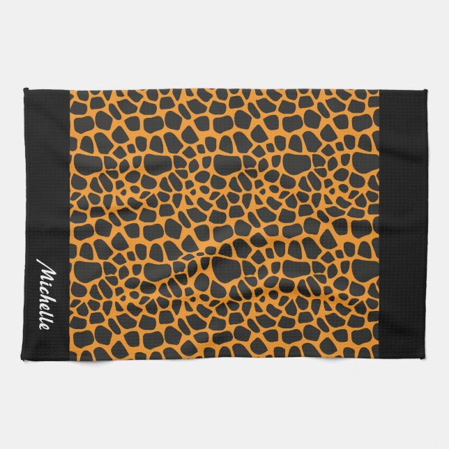 leopard  kitchen towel (Horizontal)