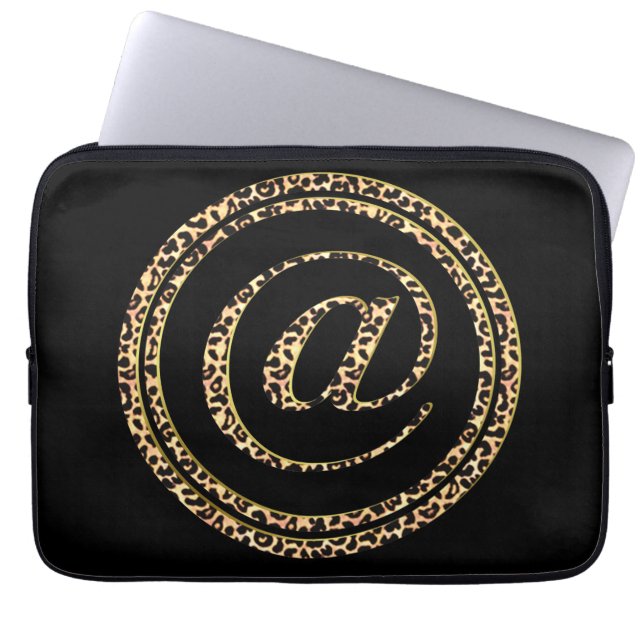 Leopard @ laptop sleeve (Front)