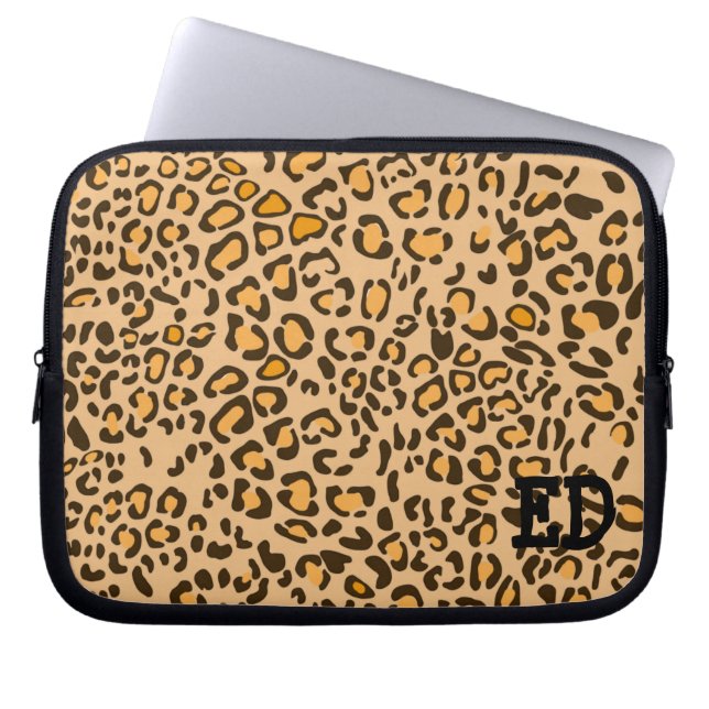 LEOPARD LAPTOP SLEEVE (Front)