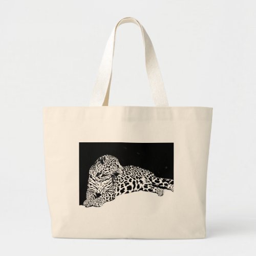 Leopard Large Tote Bag