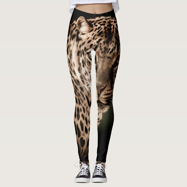 Leopard Leggings (Front)