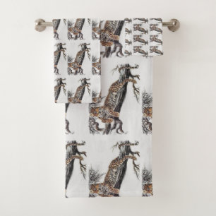 Leopard Lovers Bath Towel Set