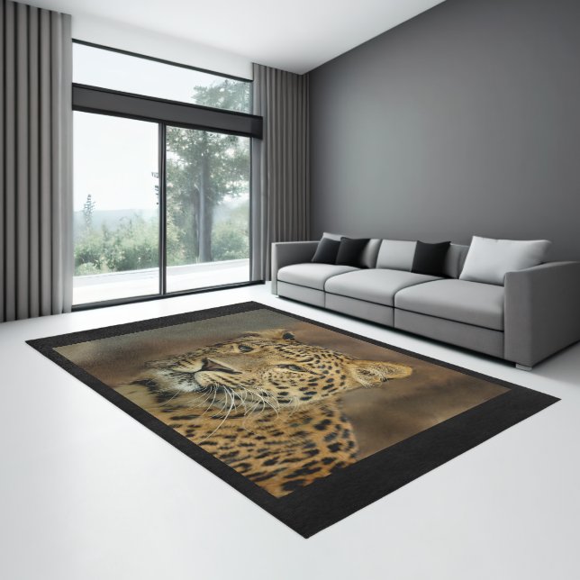 Leopard Lovers Wildlife Rug (Insitu (Indoor 3))