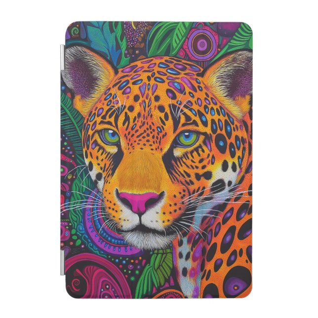Leopard Luminous  iPad Mini Cover (Front)