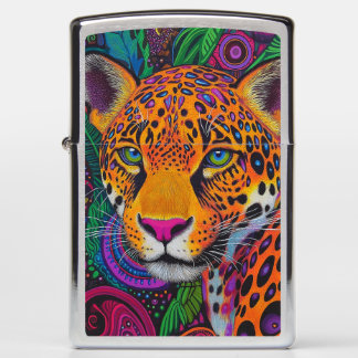 Leopard Luminous Zippo Lighter