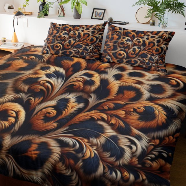 Leopard Luxe: Transform Your Bedroom with a Duvet Cover (Creator Uploaded)