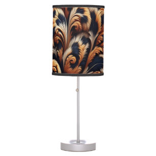 Leopard Luxe: Transform Your Bedroom with a  Table Lamp