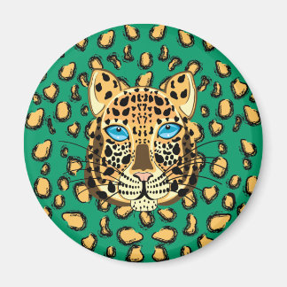 Leopard Magnet
