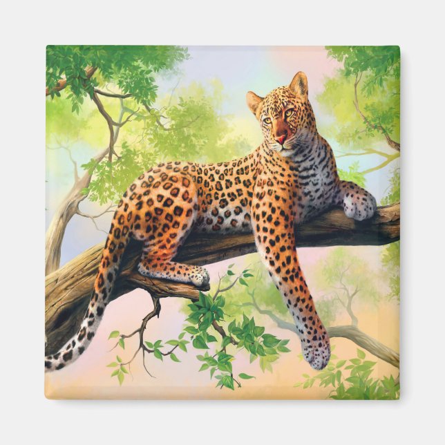 Leopard Magnet (Front)
