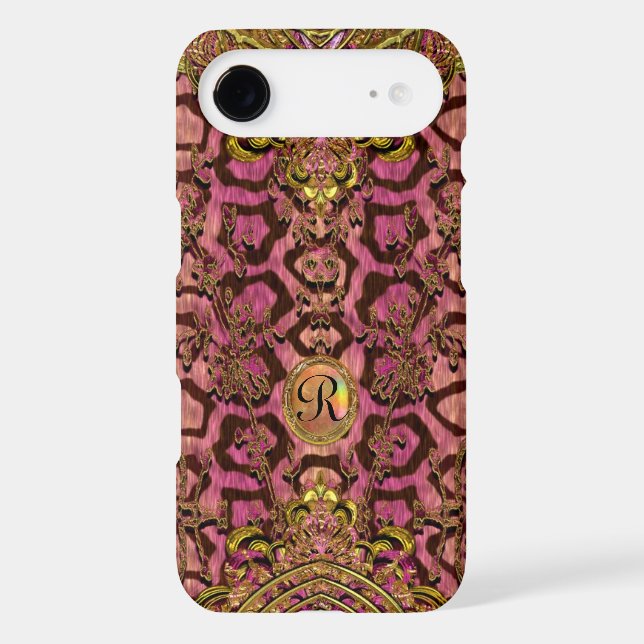 Leopard Melantorey 6/6s Capetown IV Monogram Plus Case-Mate iPhone Case (Back)