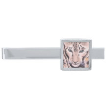 Leopard Men's Tie Clip