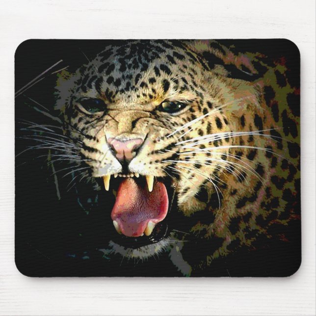 Leopard Mouse Pad (Front)
