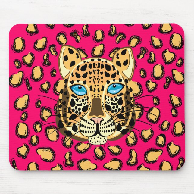 Leopard Mouse Pad (Front)