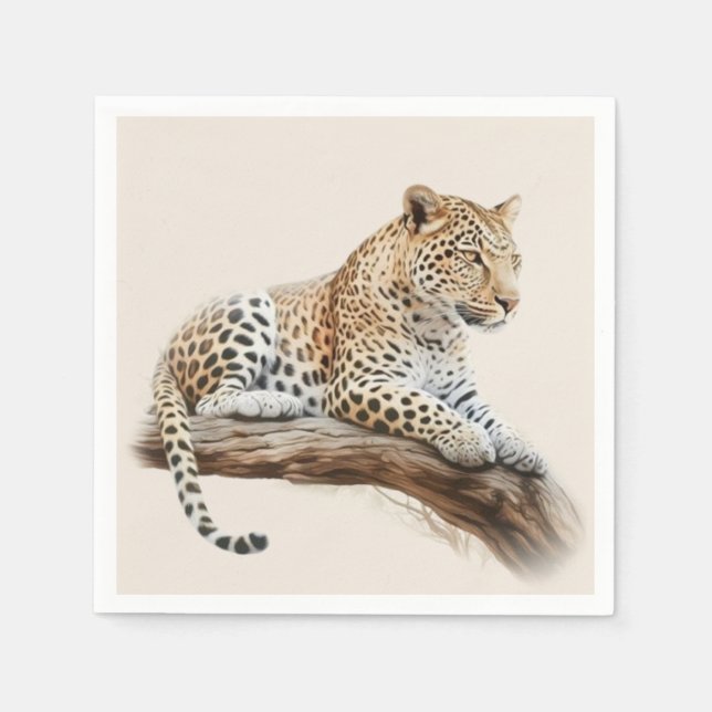 Leopard Napkins (Front)