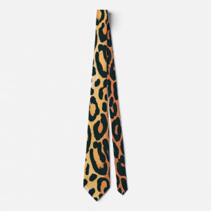 Leopard Neck Tie