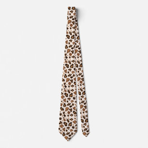 Leopard necktie