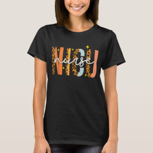 Leopard NICU Nurse Nurse Day Appreciation Nurse We T-Shirt