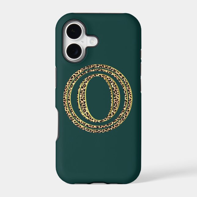 Leopard O Iphone Case (Back)