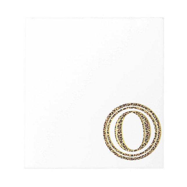 Leopard O Notepad (Front)