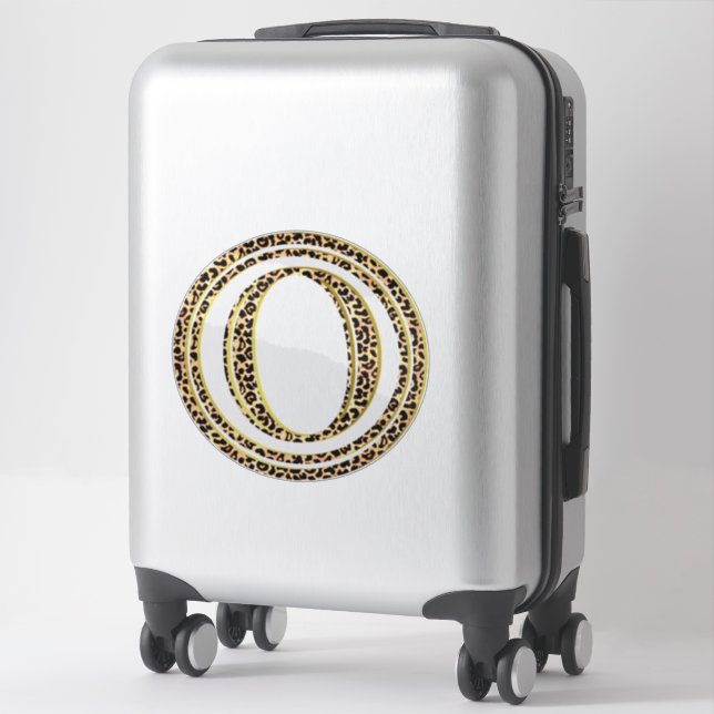 Leopard O Sticker (Suitcase)