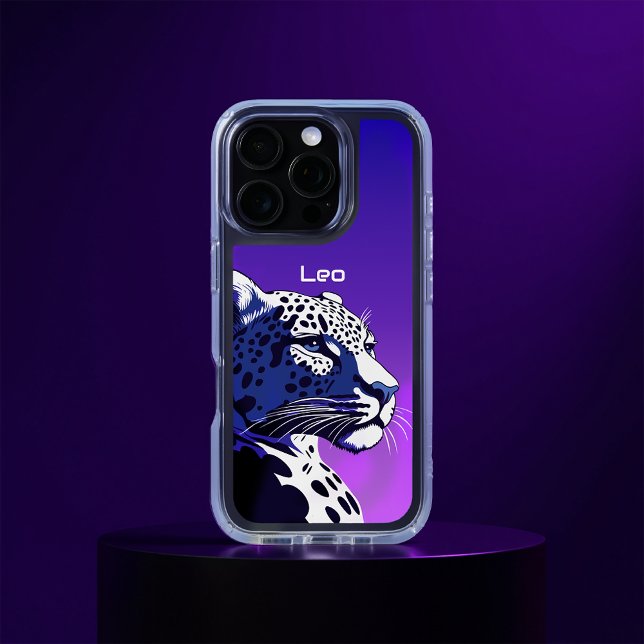Leopard of the 80's Personalized Speck iPhone Case (Creator Uploaded)