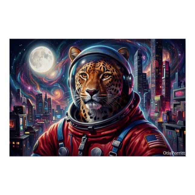 LEOPARD ON THE EDGE OF TOWN-5 POSTER (Front)