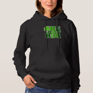 Leopard One Lucky Mimi Irish Shamrock St Patrick's Hoodie
