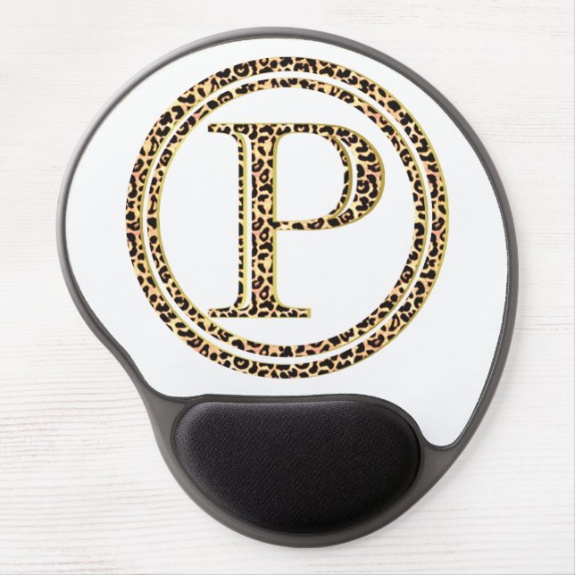 Leopard P Gel Mouse Pad (Front)