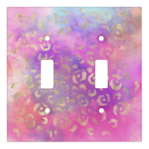Leopard Paint Series Design 11 Light Switch Cover