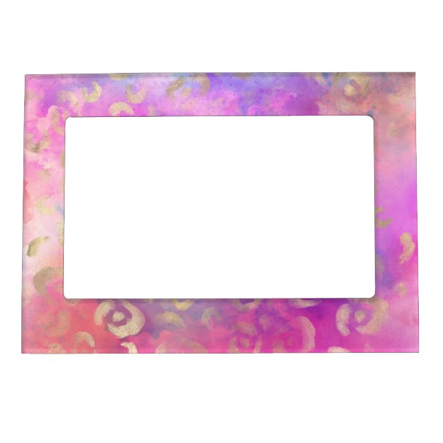 Leopard Paint Series Design 11  Magnetic Frame (Front)