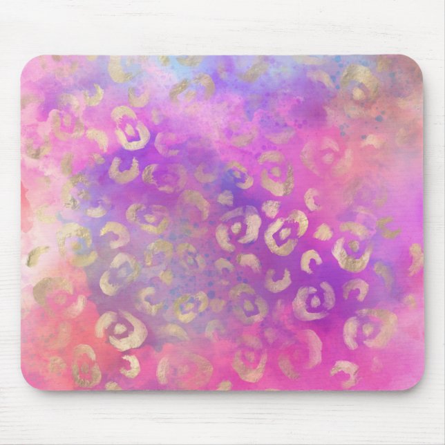 Leopard Paint Series Design 11   Mouse Pad (Front)