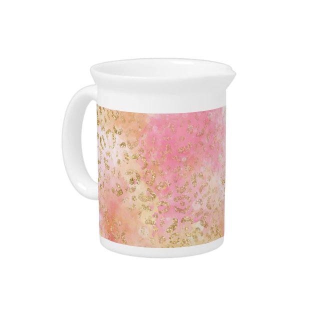 Leopard Paint Series Design 13    Beverage Pitcher (Left)